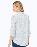 Zoey Long Sleeve Painted Wave Shirt thumbnail number 2