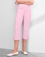 Classic Knit Denim Capri thumbnail number 1