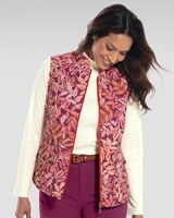 Berkshire Autumn Leaves Reversible Vest thumbnail number 1