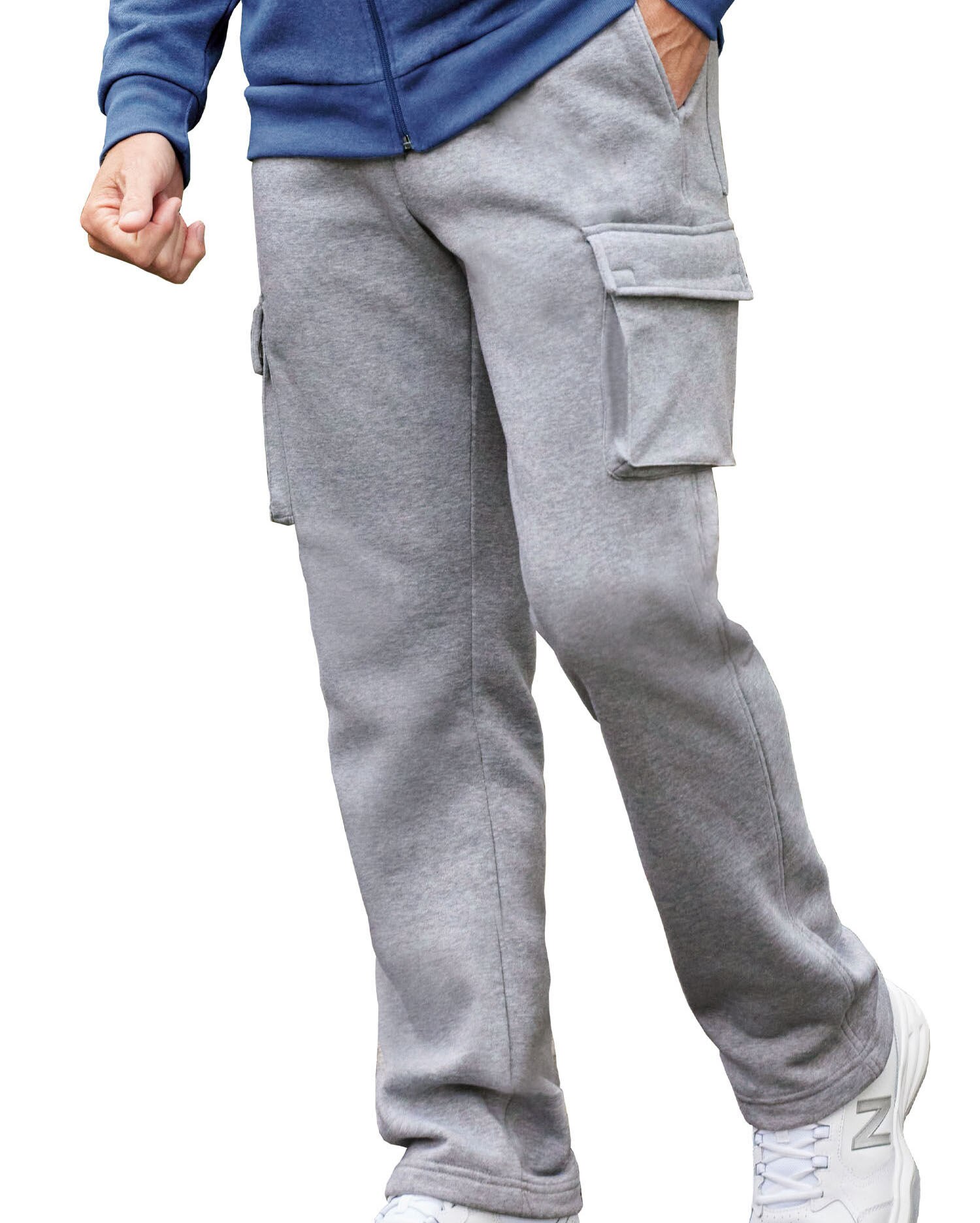 今季ブランド Haband Men's Fleece Cargo Pants Clothing