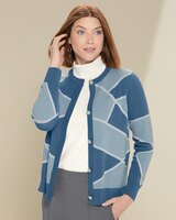 Graphic Colorblock Sweater thumbnail number 1