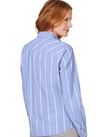 Foxcroft Ava Stretch Non-Iron Simply Stripe Shirt thumbnail number 2