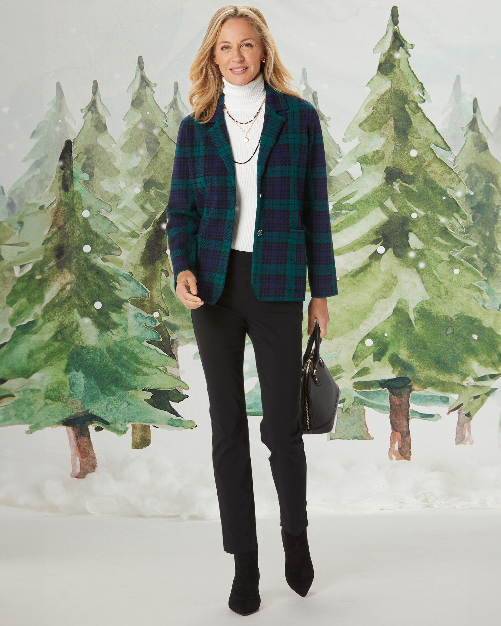 Black Watch Sweater Blazer