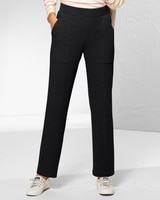 Everyday Knits 4-Pocket Relaxed Straight-Leg Pants thumbnail number 1