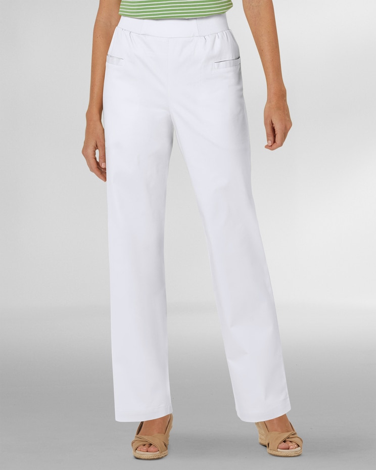 Harbor Twill Knit-Waist Pants image number 1