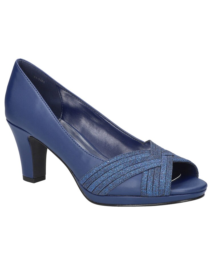 Easy Street® Lavish Platform Peep Toe Pumps image number 1