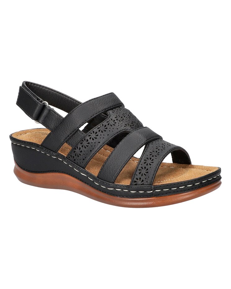 Easy Street® Alexi Slingback Wedge Sandals image number 1