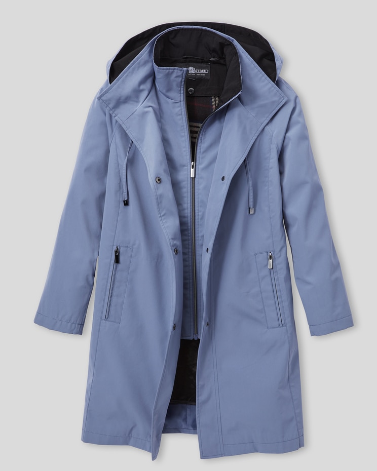 Fleet Street Long Three-Season Raincoat image number 3