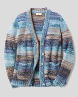 Space-Dyed Bouclé Cardigan thumbnail number 2