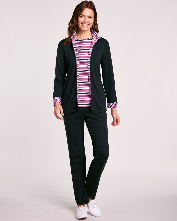 3-Pc. Knit Activewear Set image number 2