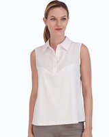 Foxcroft Ricki Knit-Woven Layering Tank thumbnail number 1