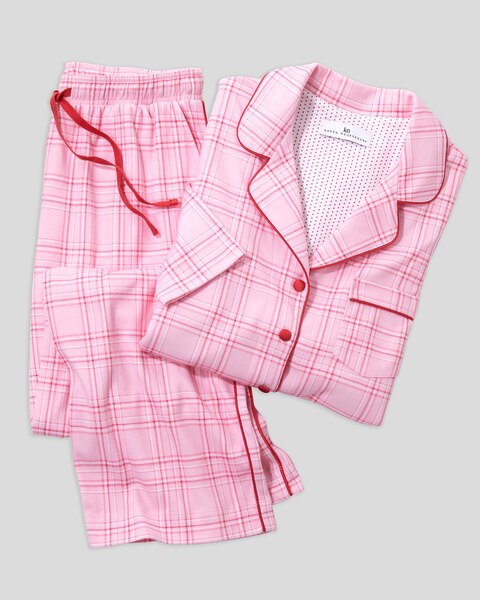 Karen Neuburger® English Beauty Long-Sleeve Girlfriend Pajamas