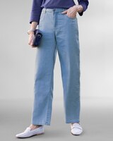 DreamFlex Comfort-Waist Relaxed Straight Leg Jeans thumbnail number 1