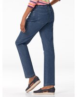 Liberty Knit Denim Straight-Leg Jeans thumbnail number 4