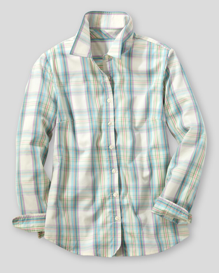 Festive Plaid Cotton Shirt image number 1