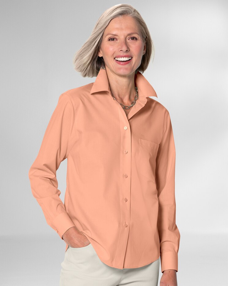 Foxcroft Classic-Fit Solid Shirt image number 1