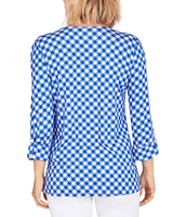 Ruby Rd® Gingham Print Top thumbnail number 2