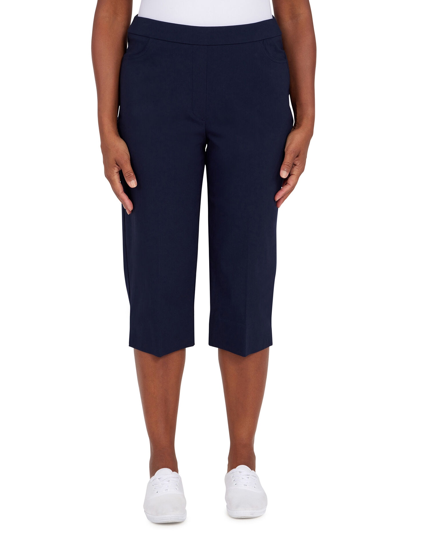Alfred Dunner Classic Allure Stretch Clamdigger Capri