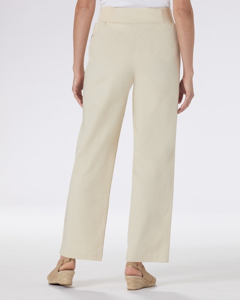 Harbor Twill Knit-Waist Pants
