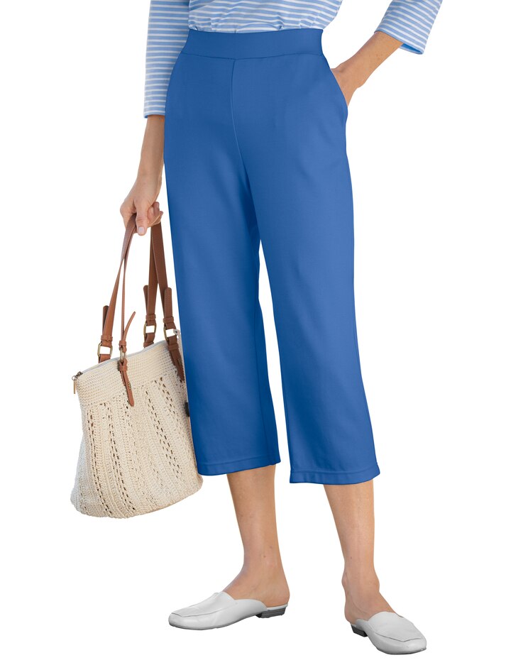 Everyday Knit Capris image number 1