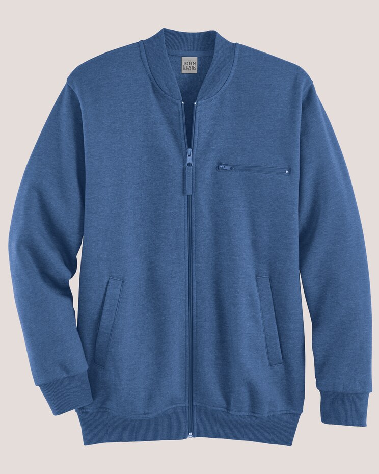 John Blair Supreme Fleece Baseball Jacket image number 7