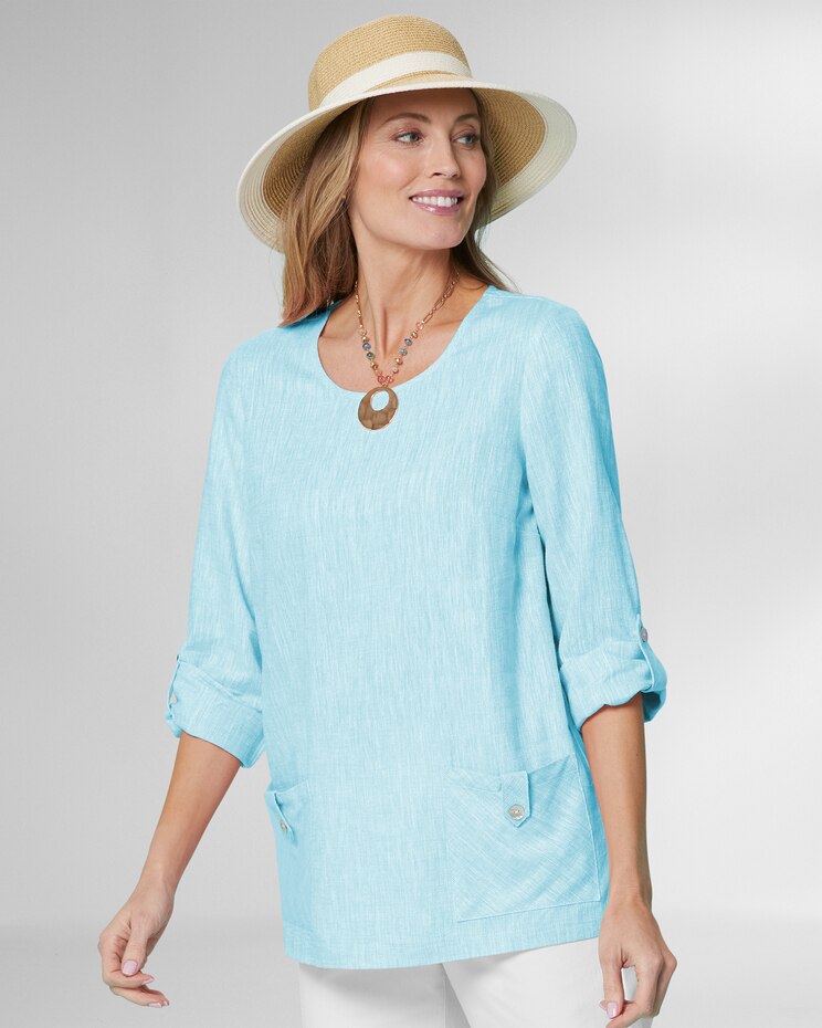 Solid Button-Pocket Popover image number 1