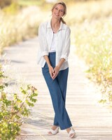Tencel/Cotton Easy Pants thumbnail number 3