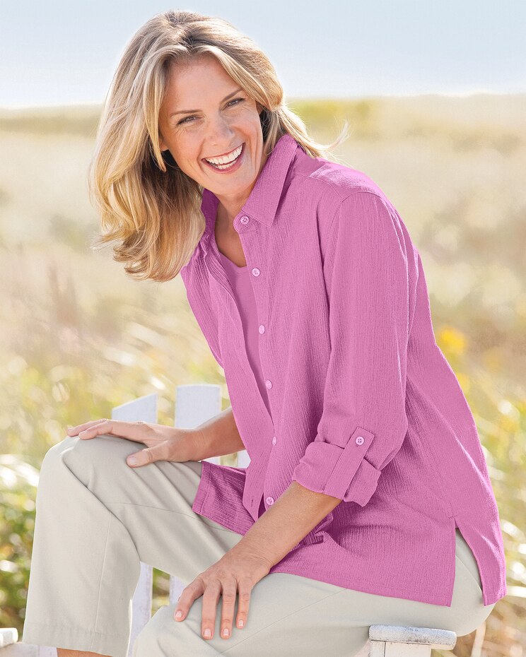 Easy Breezy Roll-Tab Shirt image number 1