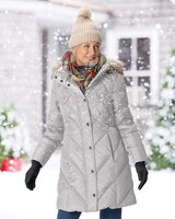 London Fog Long Down Coat thumbnail number 1