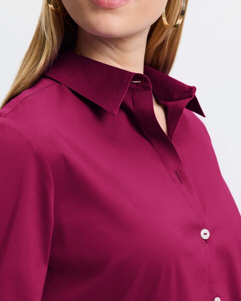 Foxcroft Evelyn Essential Stretch Non-Iron Shirt