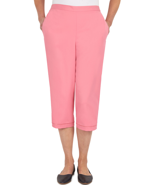 Alfred Dunner® Short and Sweet Sweet Cut Out Capri