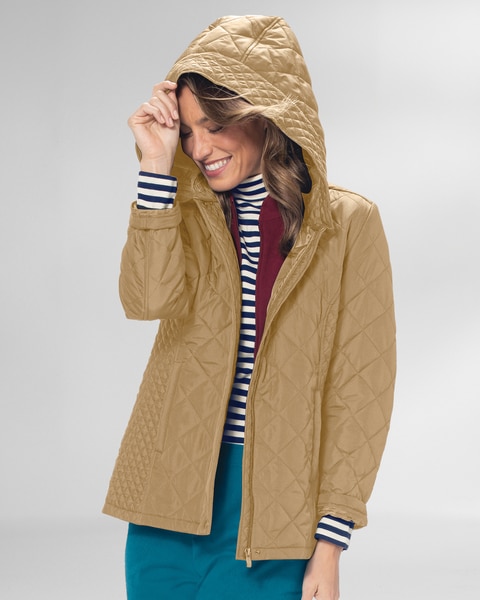 Hooded Quilted Jacket