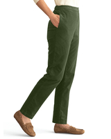 Stretch Pincord Pull-On Pants thumbnail number 3
