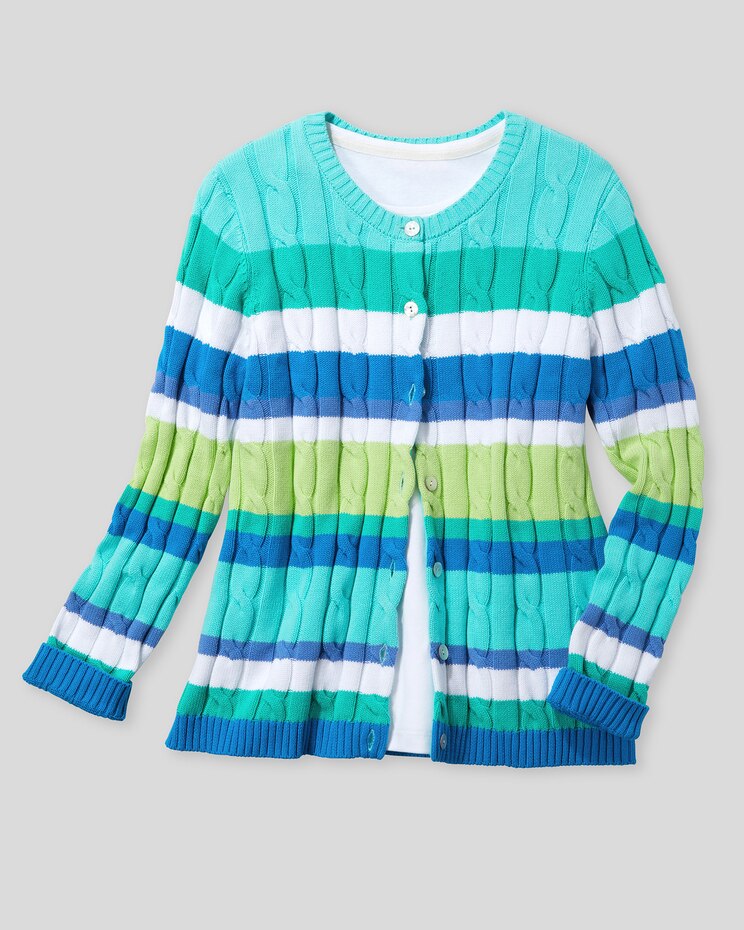 Cabana Stripe Cardigan image number 3
