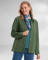 Casual Knit Shirt Jacket thumbnail number 1