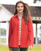 Boiled Wool Shirt Jacket thumbnail number 1