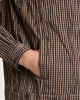 Foxcroft Thelma Mini Gigham Crinkle Jean Jacket thumbnail number 4