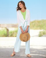 Nantucket Cotton Stripe Pants thumbnail number 2