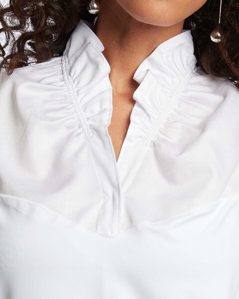 Foxcroft Tammy Knit-Woven Layering Tank