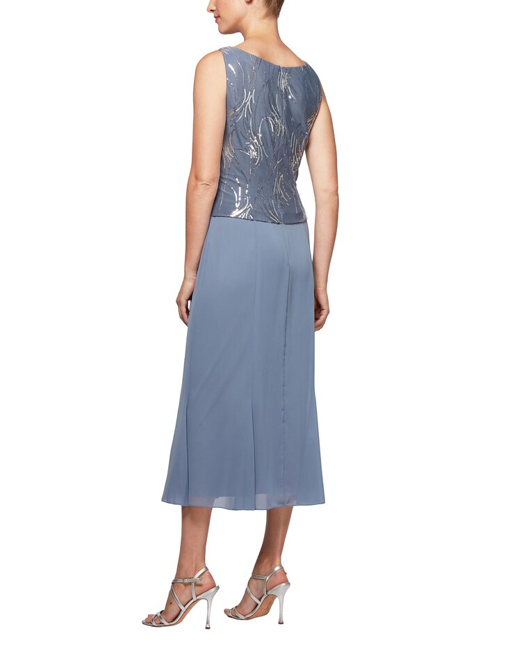 T-length Mock Jacket Dress  image number 4