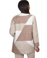 Alfred Dunner® St.Moritz Colorblock Open Front Cardigan thumbnail number 2