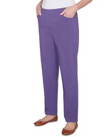 Alfred Dunner® Charm School Classic Charmed Average Length Pant thumbnail number 3