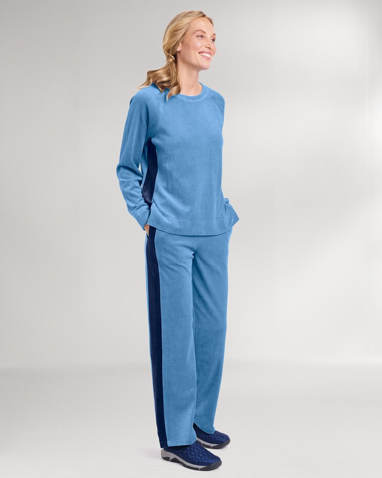 Velour Side-Stripe Set image number 1