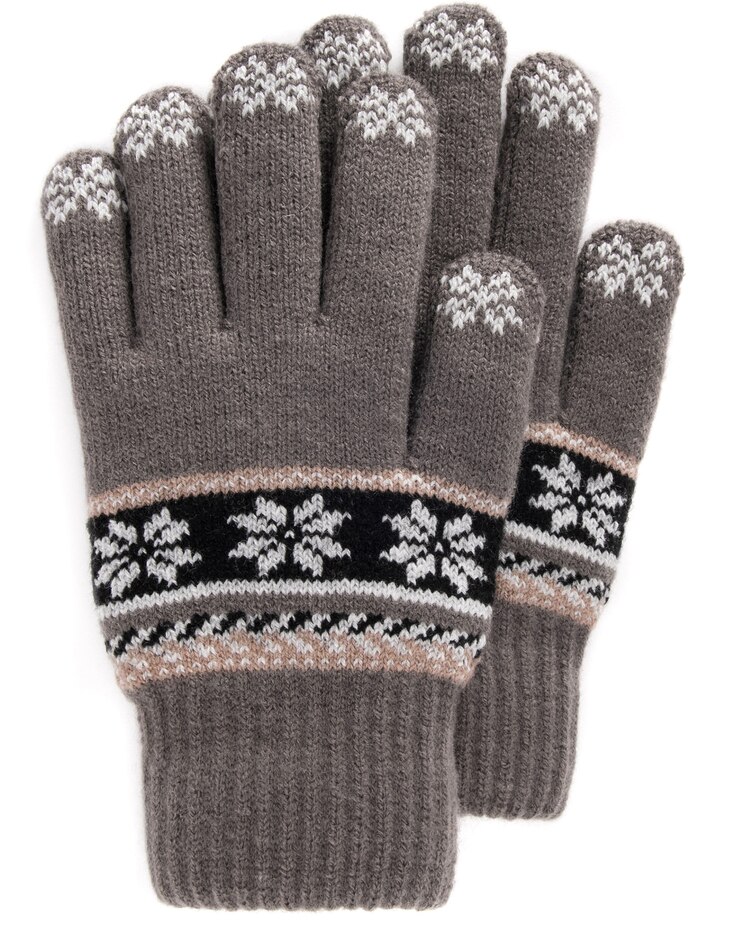 MUK LUKS® Womens Lined Knit Gloves image number 1
