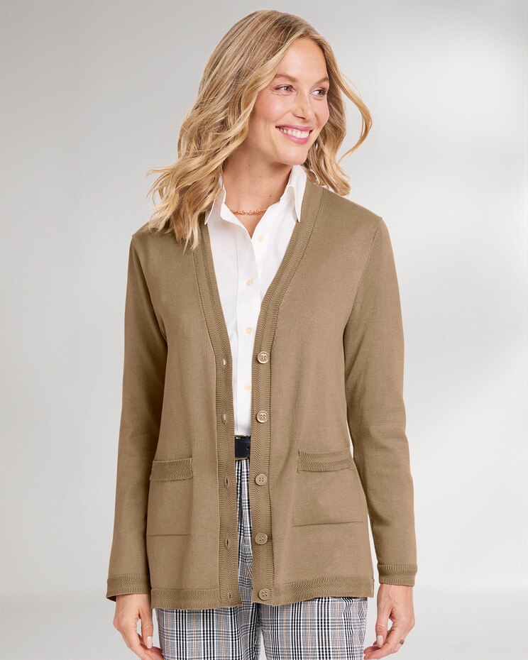 Madison V-Neck Cardigan image number 1