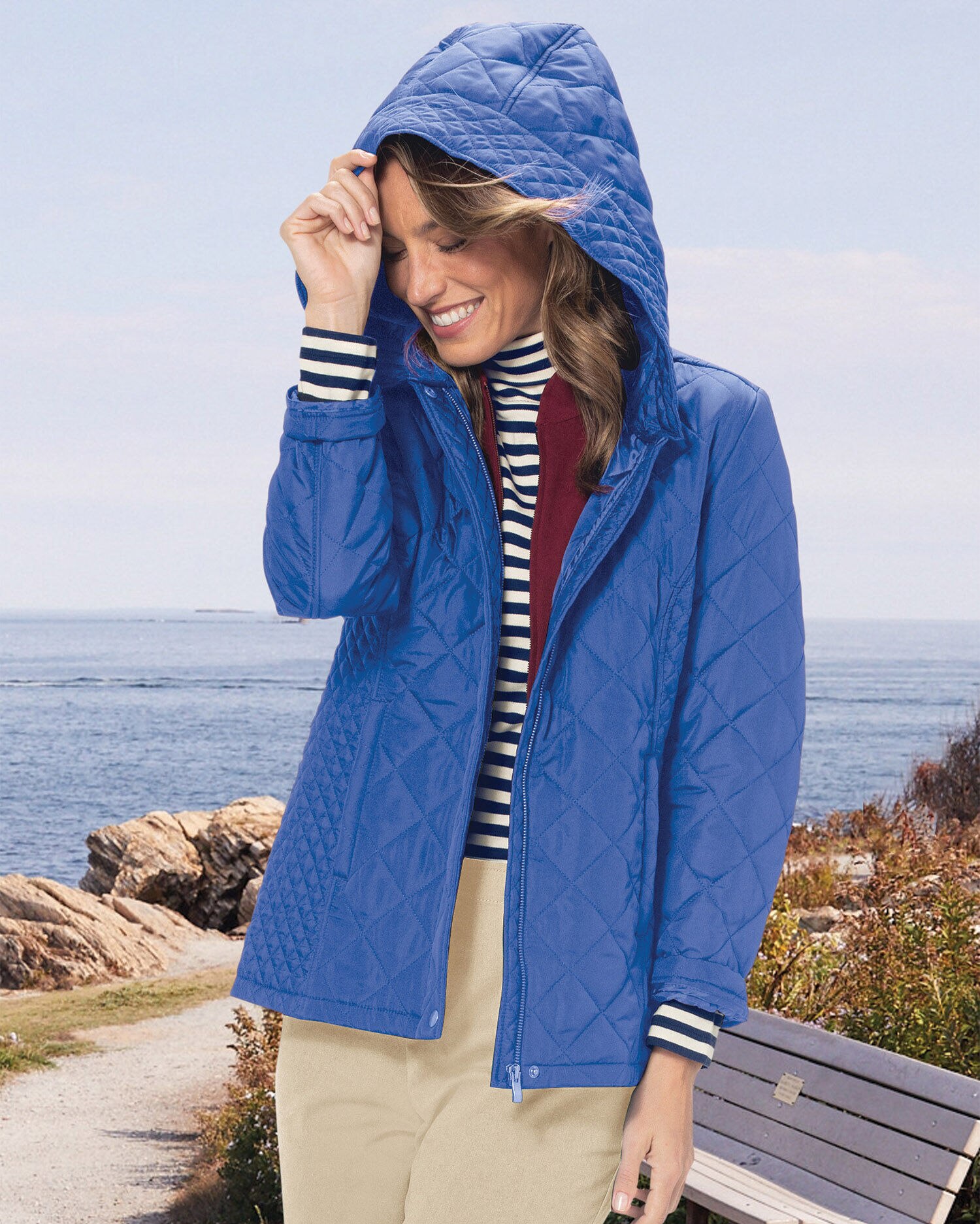 Appleseeds quilted jacket outlet