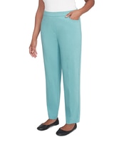 Alfred Dunner® Lake Victoria Petite Front Pocket Pant with All Around Elastic thumbnail number 3