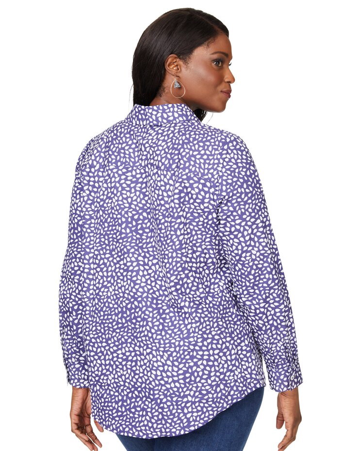 Faith Non-Iron Rainfall Tunic  image number 5