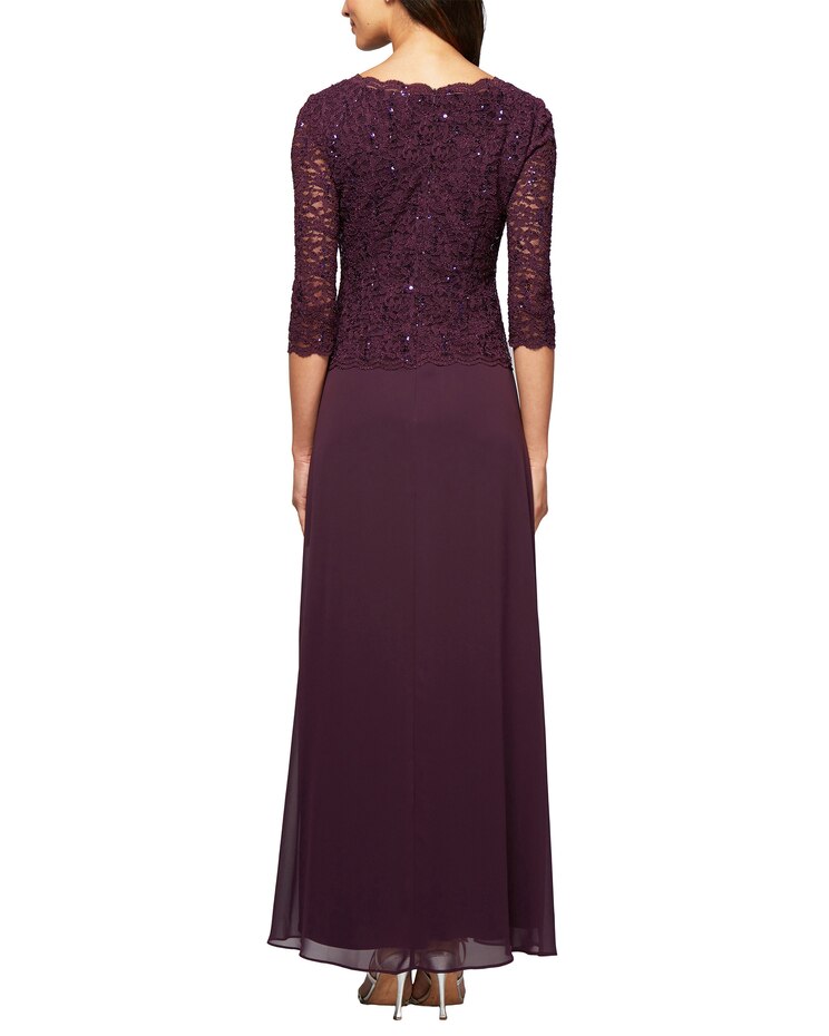 Long Lace Mock Dress  image number 2