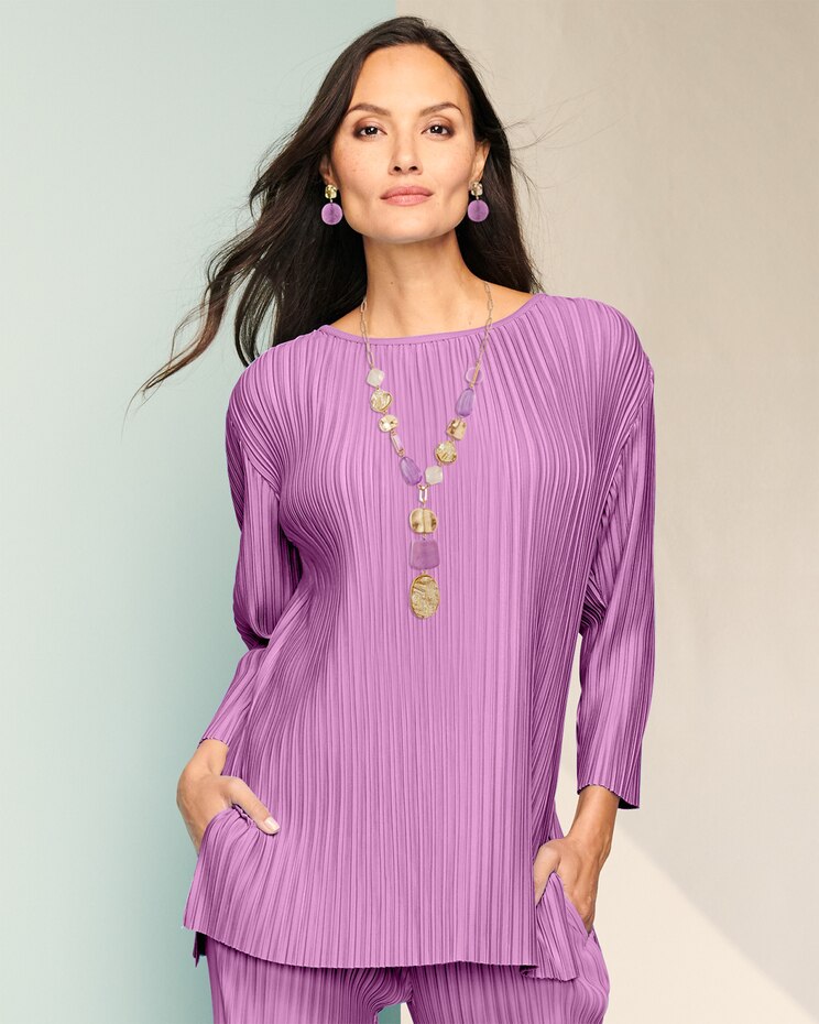 Pretty Pleat Tunic image number 1